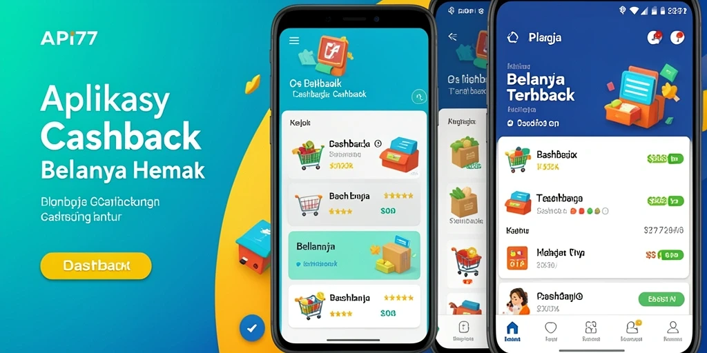 Tampilan antarmuka API77 dengan fungsi cashback yang mudah dipahami.