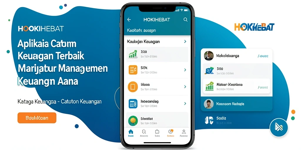 Antarmuka HOKIHEBAT yang ramah pengguna untuk Catatan Keuangan.