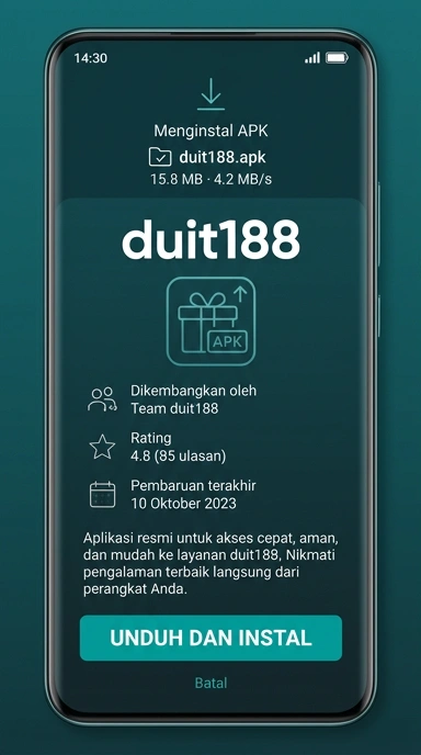 Unduh APK duit188 untuk Pengguna Android di Indonesia